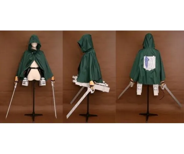 Attack On Titan Shingeki no Kyojin Sword Wearable Machine Cosplay Motion Device